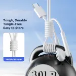 JR-EC05 TYPE-C Series Half In-Ear Wired Earphones with Mic-White