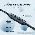 JR-EC06 TYPE-C Series In-Ear Metal Wired Earbuds