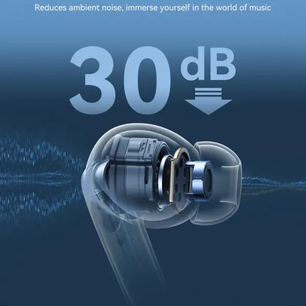 JR-FN2 ANC True Wireless earphones-Black/white