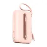 JR-L012  Colorful Series 22.5W mini Power Bank with Dual Cables 10000mAh
